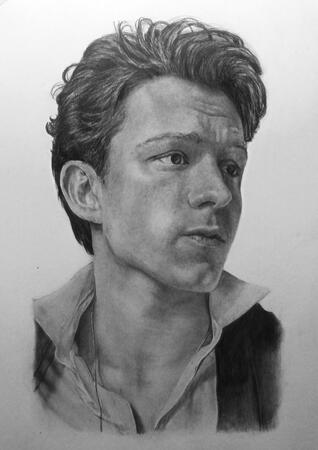 Tom Holland (8.3&quot;x11.7&quot;)